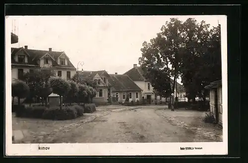 AK Rimov, Park an der Hauptstrasse