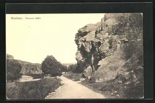 AK Husinec, Husova skala
