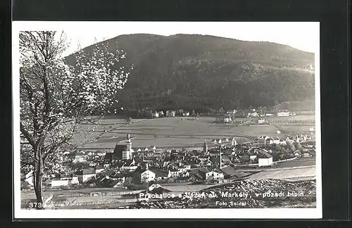AK Prachatice, Panorama a Lazen sv. Markety v pozadi Libin