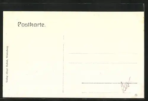 AK Winterberg, Teilansicht der Stadt