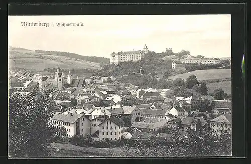 AK Winterberg, Gesamtansicht der Stadt