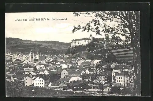 AK Winterberg im Böhmerwald, Panorama