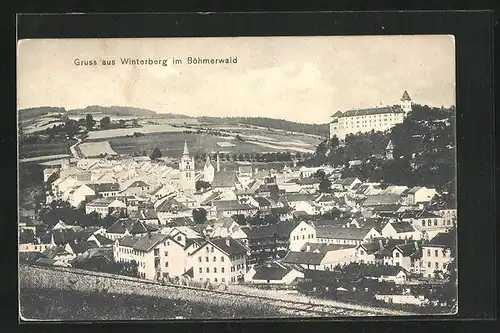 AK Winterberg im Böhmerwald, Panorama