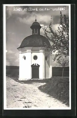 Foto-AK Rimov, Krizova cesta: Louceni