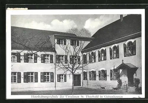 AK Geisenhausen, Haushaltungsschule der Ursulinen St. Theobald