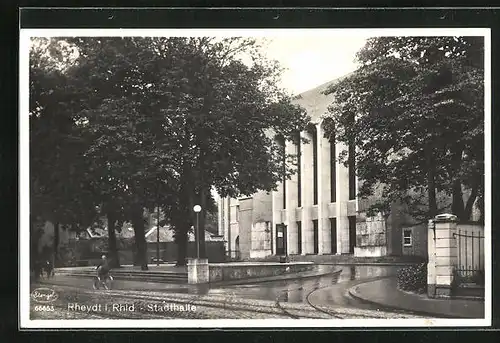 AK Rheydt i. Rhld., Stadthalle Haupteingang