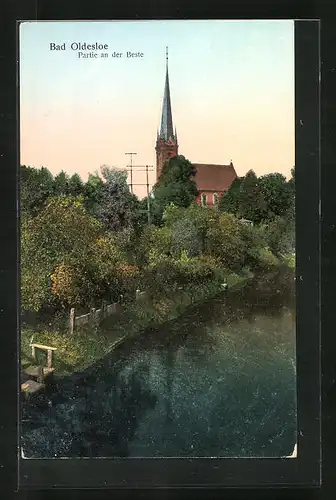 AK Bad Oldesloe, Partie an der Beste