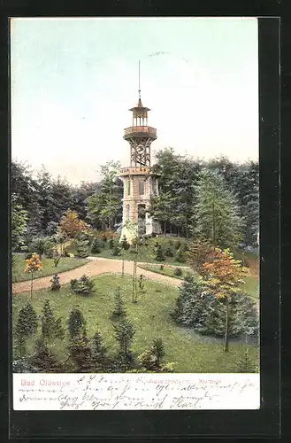 AK Bad Oldesloe, Aussichtsturm im Kurpark