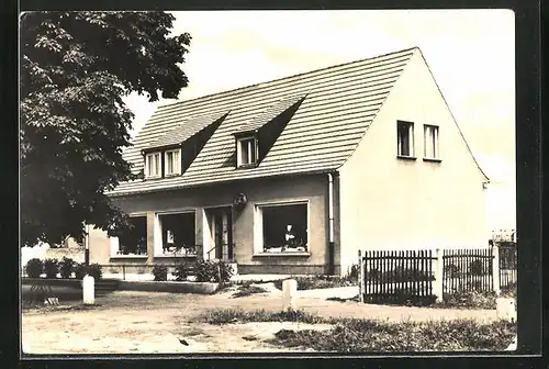 AK Grüneberg /Kr. Gransee, Konsum-Landwarenhaus