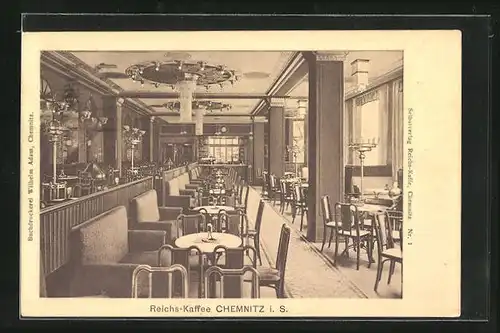 AK Chemnitz i.S., Inneres des Reichs-Kaffee