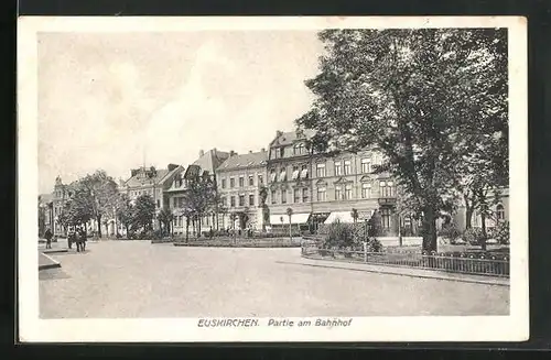 AK Euskirchen, Partie an der Bahnhofstrasse