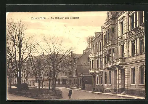 AK Euskirchen, Postamt an der Bahnhofstrasse