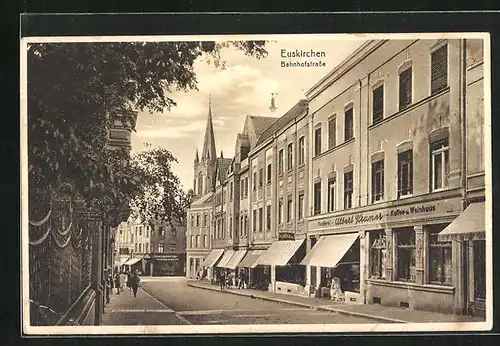 AK Euskirchen, Cafe an der Bahnhofstrasse