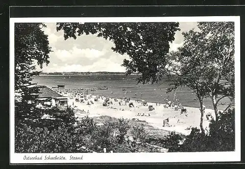 AK Scharbeutz, Strand mit Besuchern