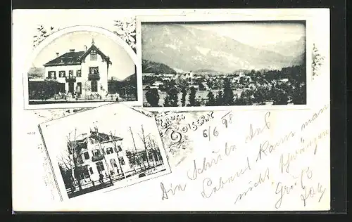 AK Goisern, Cafe u. Restaurant Kamsauer, Totalansicht