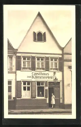 AK Bingen a. Rh., Gasthaus zum Kämmerlein