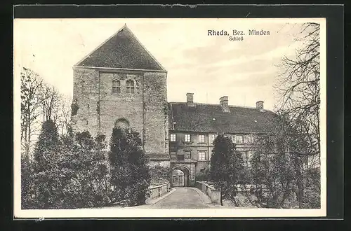 AK Rheda, Schloss mit Eingangstor