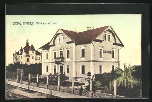 AK Borohrádek, Ocni sanatorium