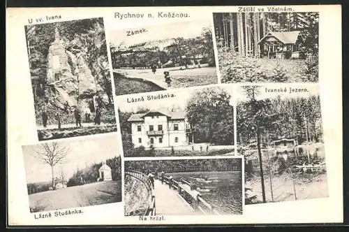 AK Rychnov n. K., Lázné Studánka, Ivanské jezero