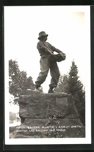 AK Horice, Galerie Plastik v sadech smetanovych lad saloun muz prace