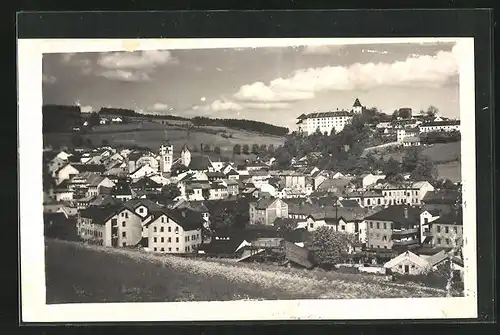 AK Winterberg /Böhmerwald, Blick auf den Ort