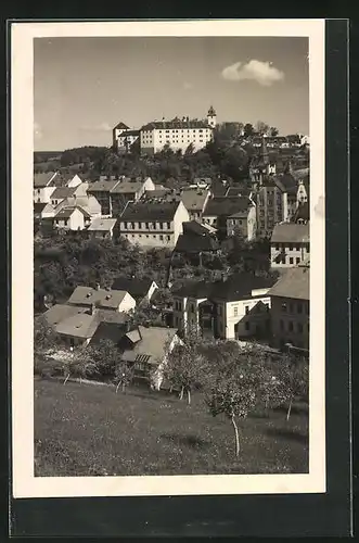 AK Winterberg, Stadt mit Schloss