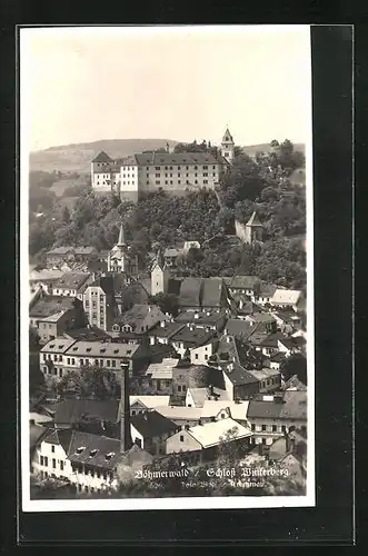 AK Winterberg, Teilansicht mit Schloss