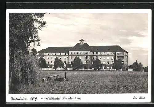 AK Rosenheim /Obby., Städtisches Krankenhaus
