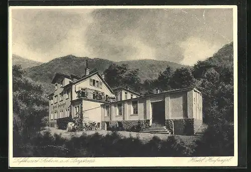 AK Seeheim a. d. Bergstrasse, Hotel Hufnagel