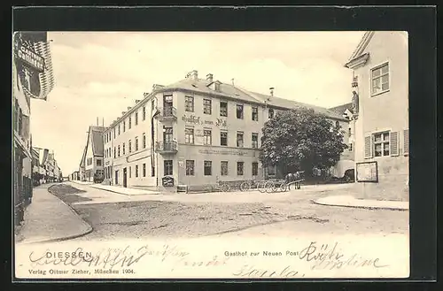 AK Diessen, Gasthof zur Neuen Post