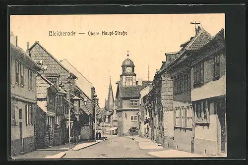 AK Bleicherode, Obere Haupt-Strasse