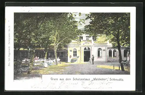 AK Schkeuditz, Gasthof Schützenhaus Waldkater