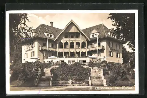 AK Oberammergau, Hotel Haus Osterbichl