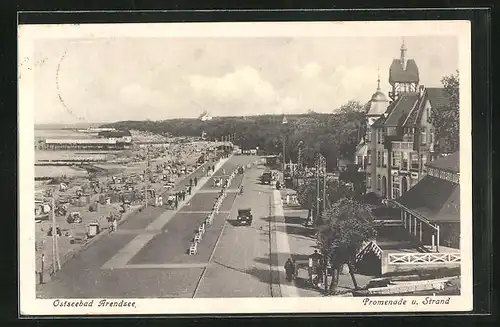 AK Arendsee, Promenade und Strand