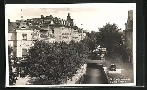 AK Bad Wörishofen, Hotel an der Kurpromenade
