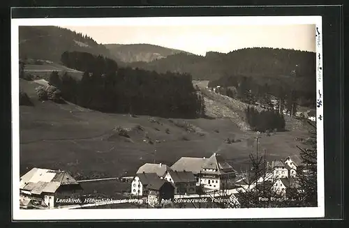 AK Lenzkirch /Bad. Schwarzwald, Teilansicht