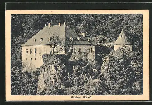 AK Bilstein, das Schloss mit Wald