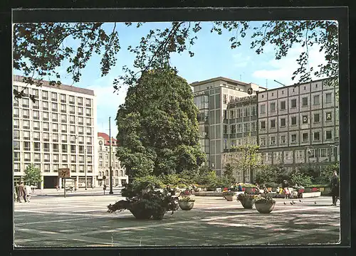 AK Hannover, Gebäude am Georgsplatz