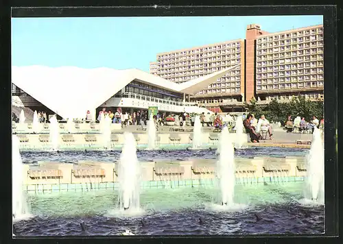 AK Berlin, Wasserspiele vor dem Fernsehturm