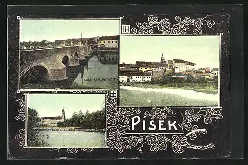 AK Pisek, Stary kamenny most, Panorama