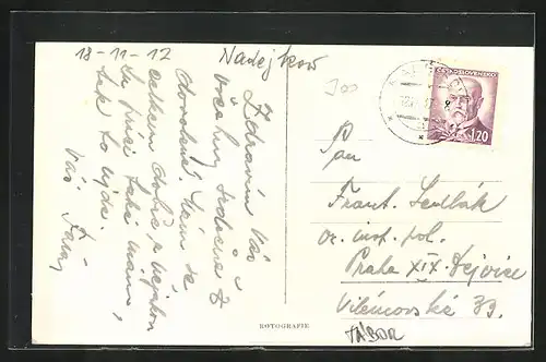 AK Nadejkov, Kirche, Uferpartie, Ortspartie