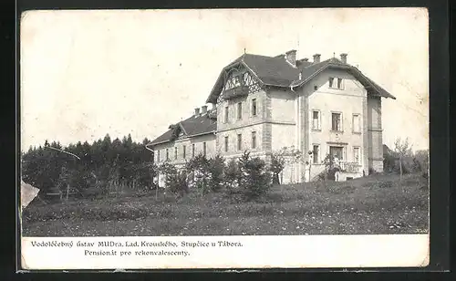 AK Stubcice u Tábora, Hotel Pensionat pro rekonvalescenty