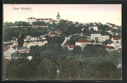 AK Nové Benátky, Teilansicht der Stadt
