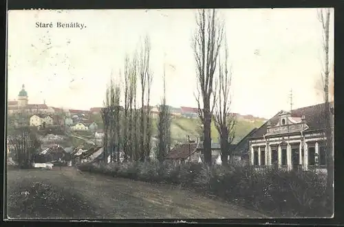 AK Staré Benátky, Gasthaus am Stadtrand