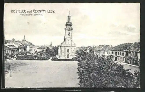 AK Kostelec nad Cernými Lesy, Smirického námesti