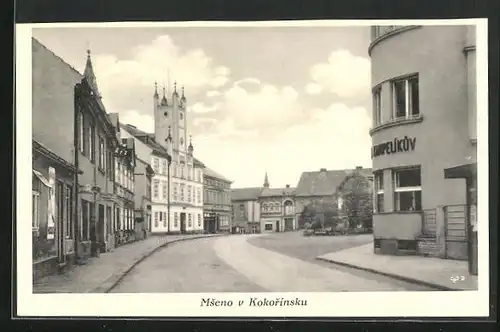 AK Mseno v Kokorinsku, Strassenpartie