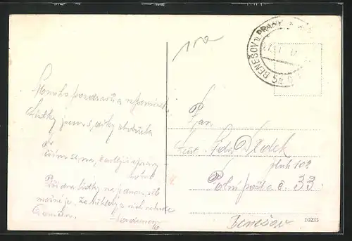 AK Beneschau / Benesov, Velke namesti