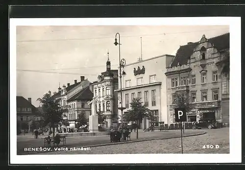 AK Beneschau / Benesov, Velkè namesti