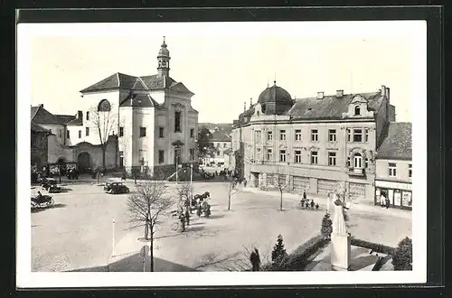 AK Beneschau / Benesov, Velkè namesti