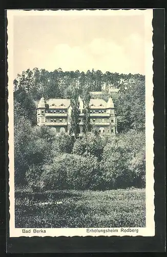 AK Bad Berka, Erholungsheim Rodberg